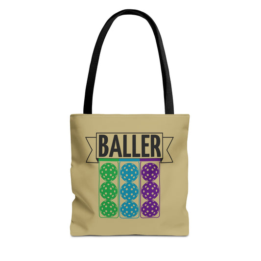 BALLER (BLUE) Graphic Tote Bag (AOP)