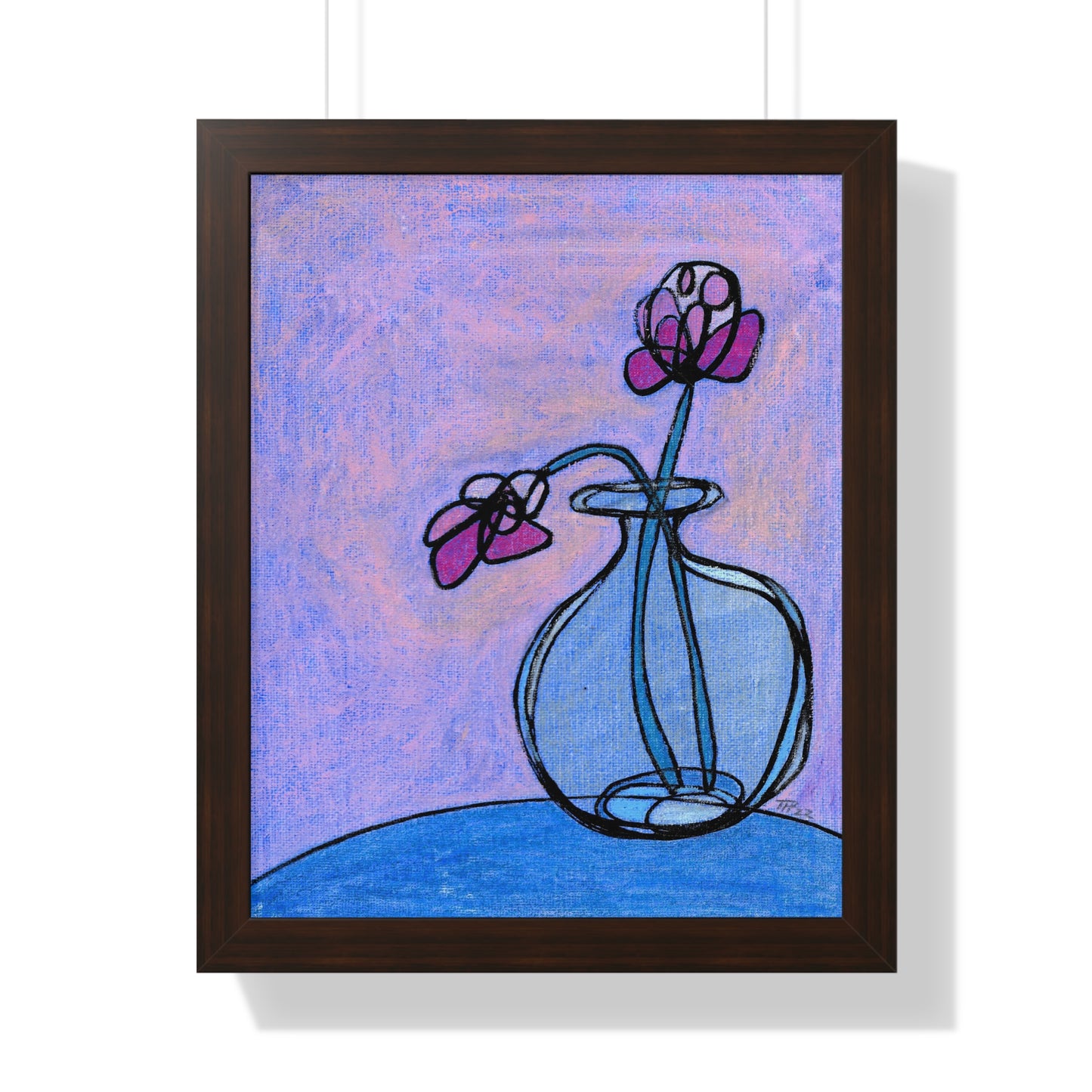 Flowers #2 Framed Vertical Poster