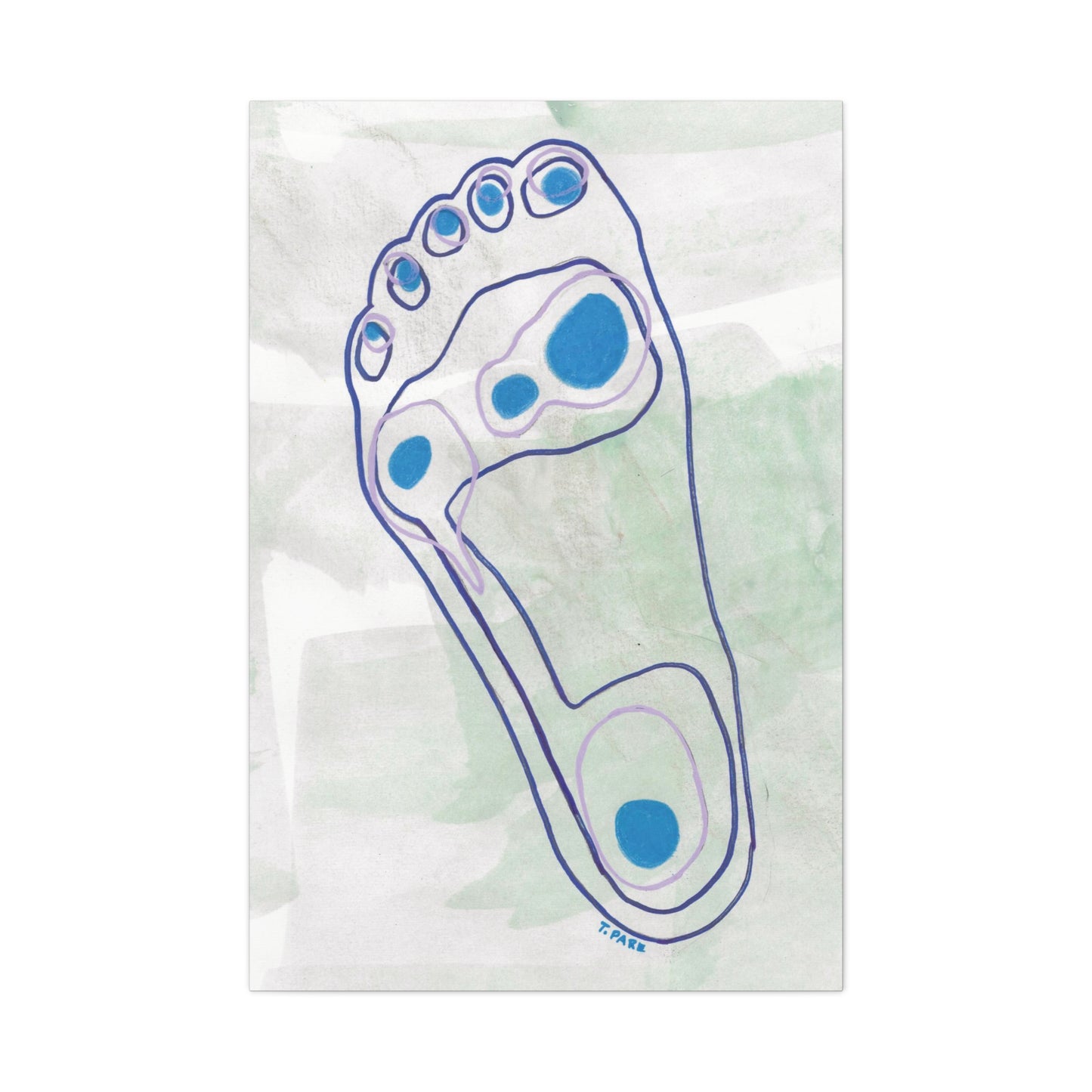 Foot Fetish #1, Matte Canvas, Stretched, 1.25"