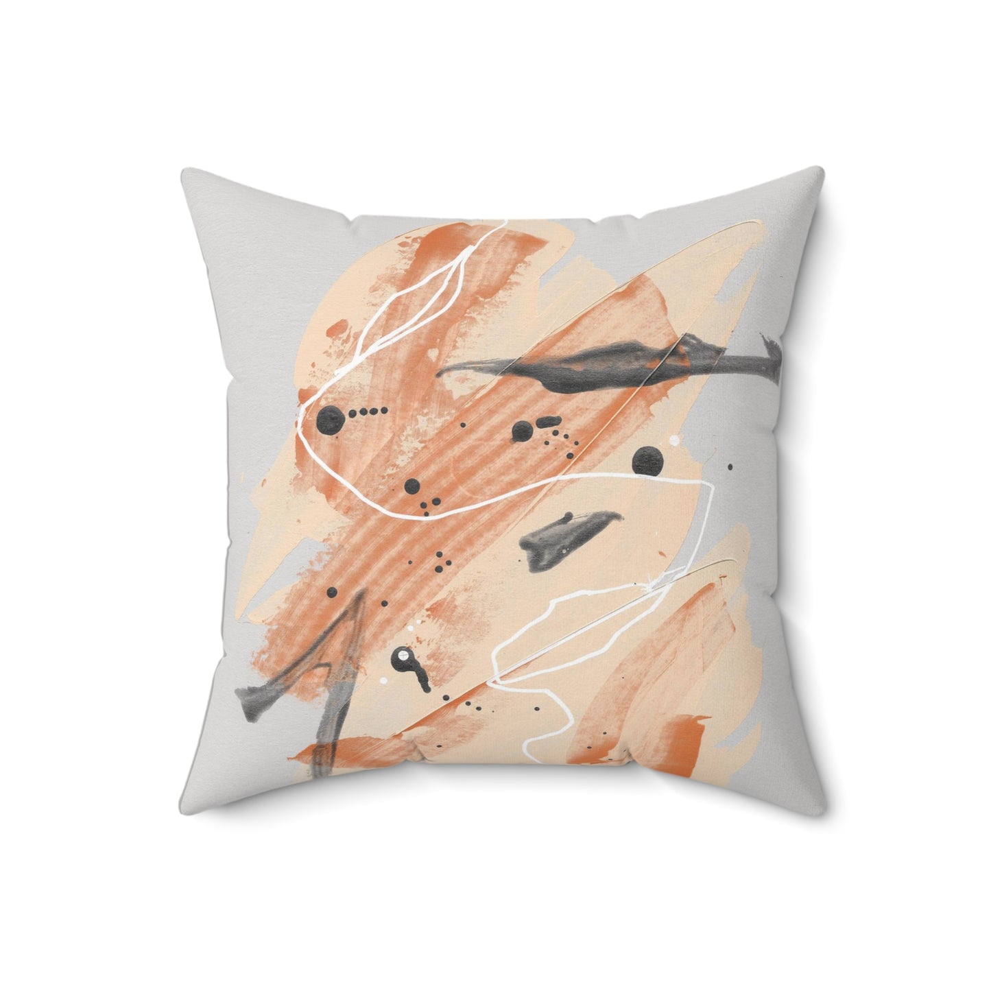 Shimmers #3 Graphic Spun Polyester Square Pillow