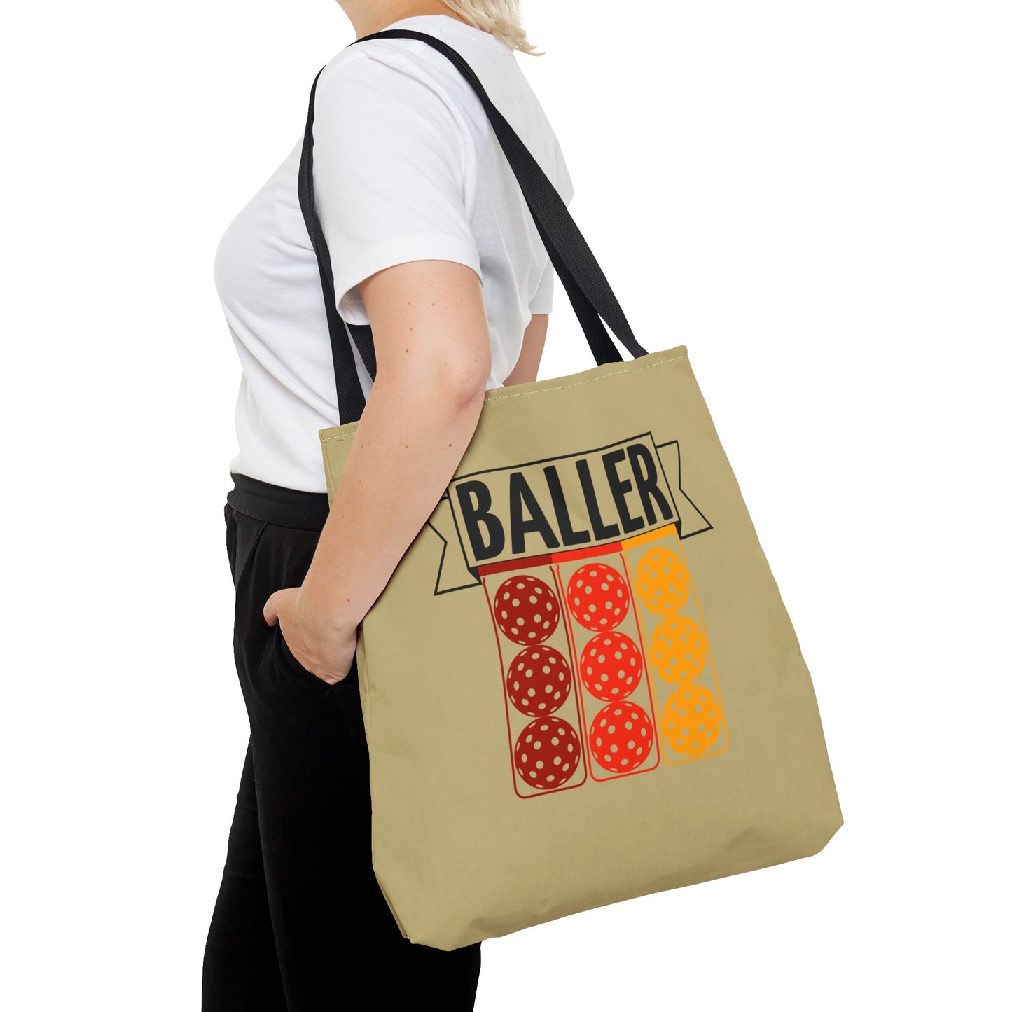 Pickleball Tote Bag - Practical and Stylish Carry-All for Beach and Town