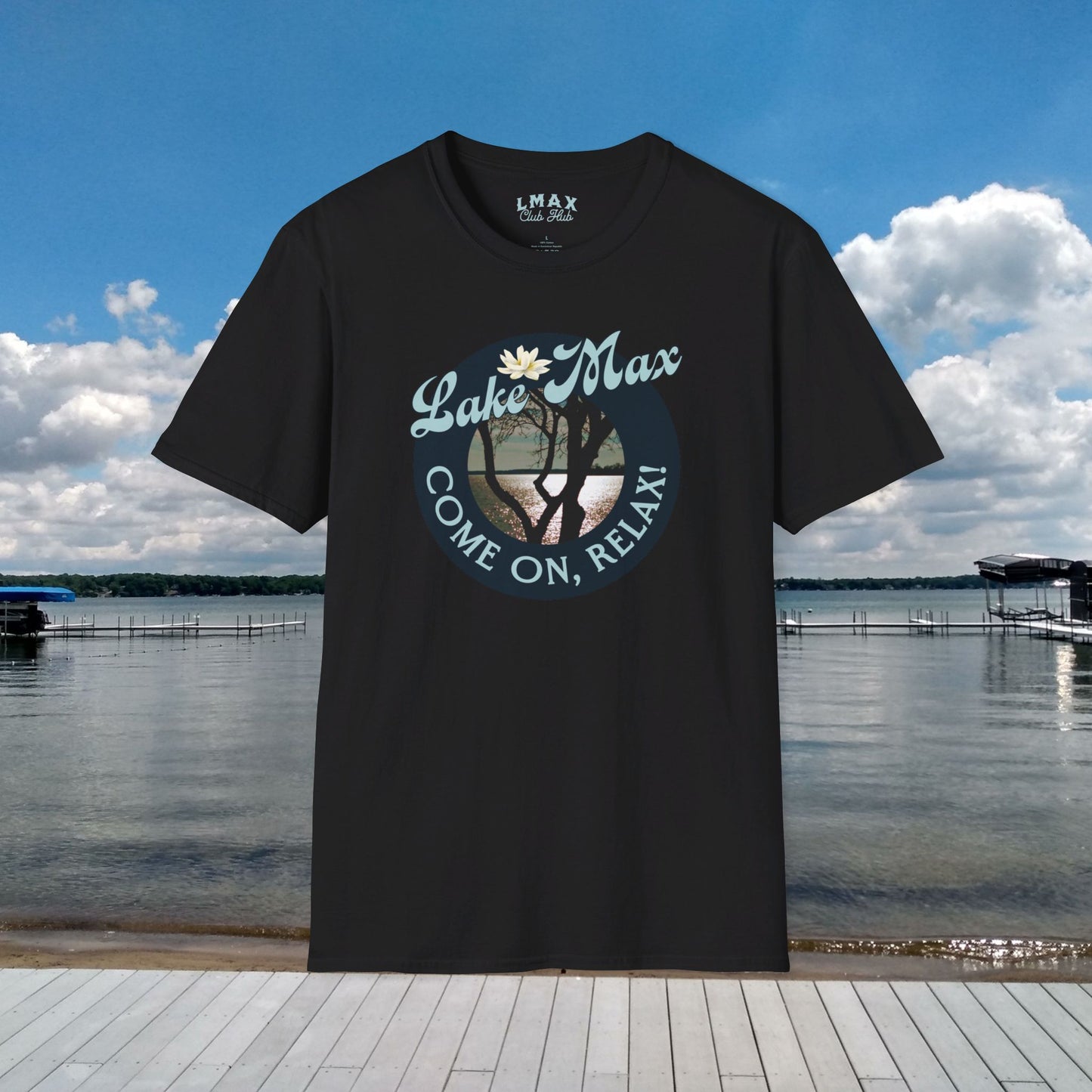 Lake Max Come on, Relax! Graphic Unisex Softstyle T-shirt