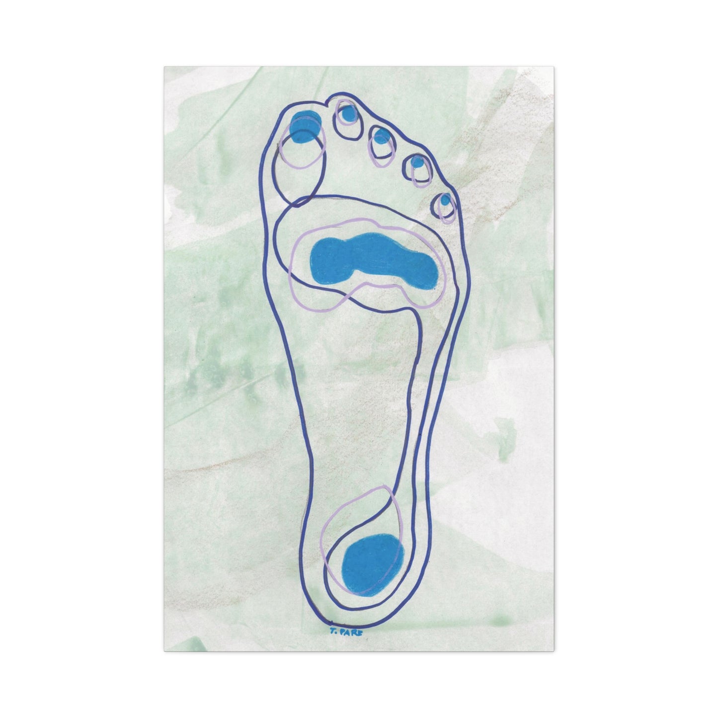 Foot Fetish #2, Matte Canvas, Stretched, 1.25"