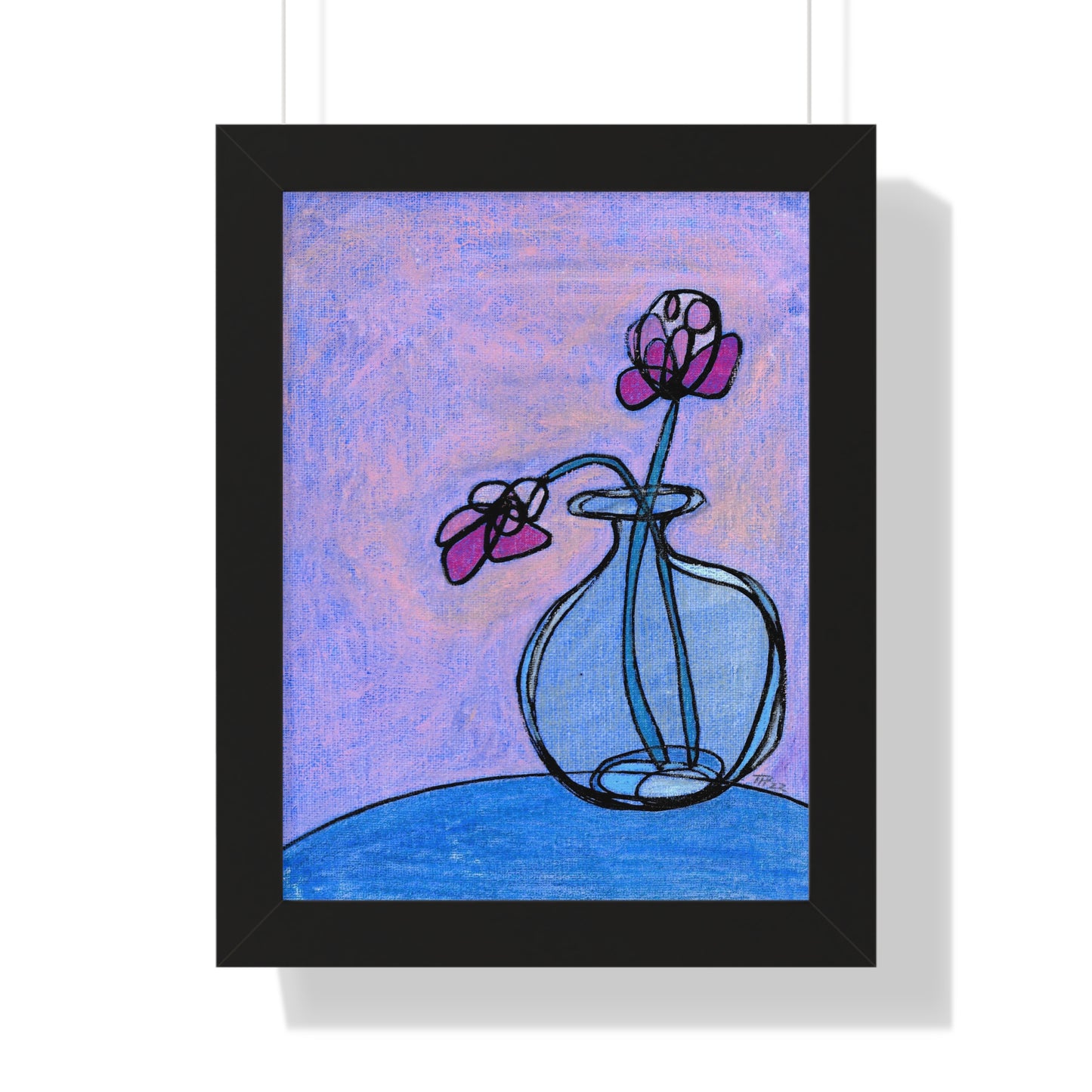 Flowers #2 Framed Vertical Poster