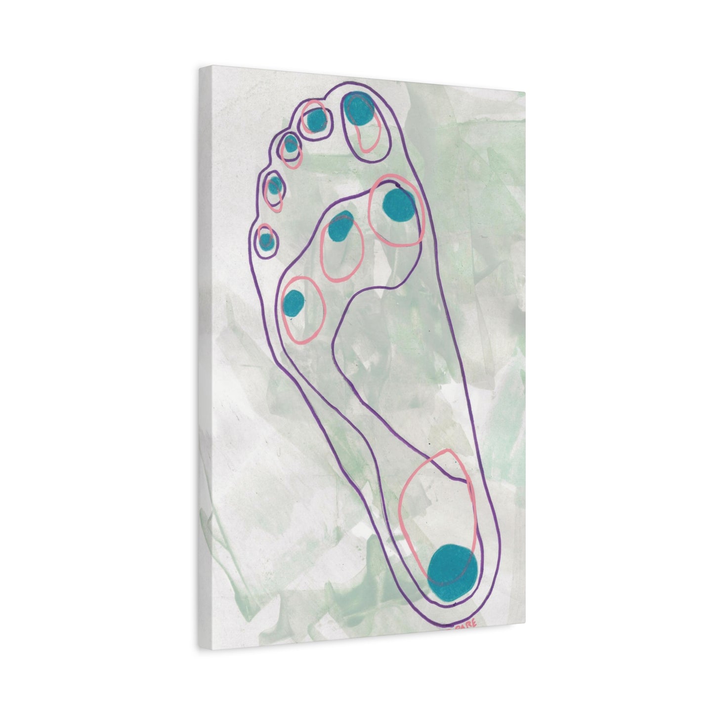 Foot Fetish #3, Matte Canvas, Stretched, 1.25"