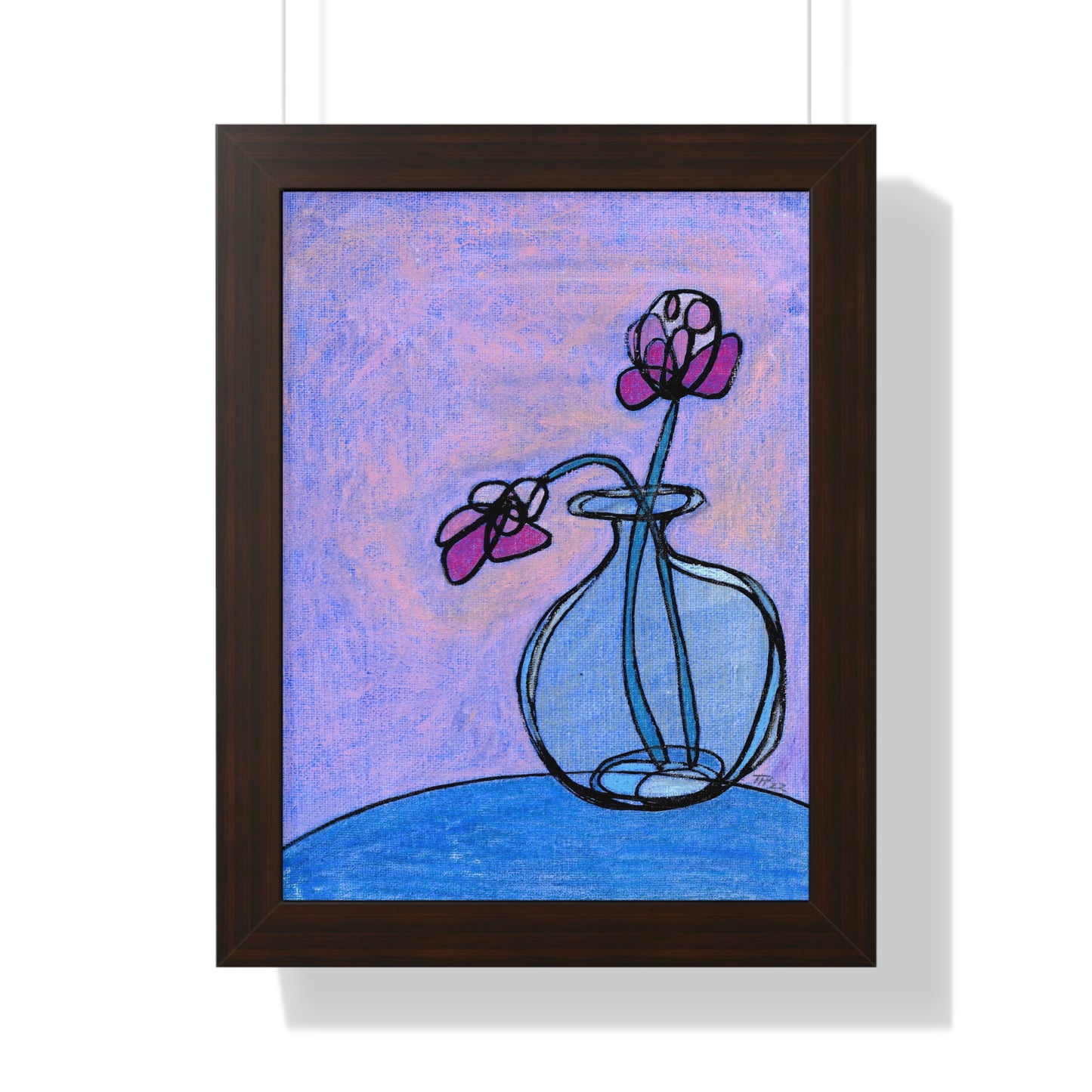 Flowers #2 Framed Vertical Poster