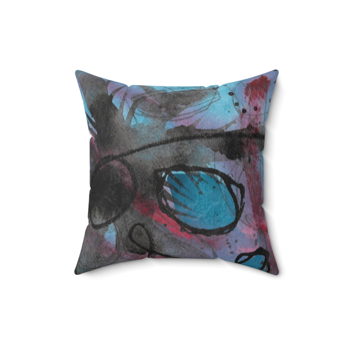 Mysteries of the Shoreline #7 Graphic Spun Polyester Square Pillow