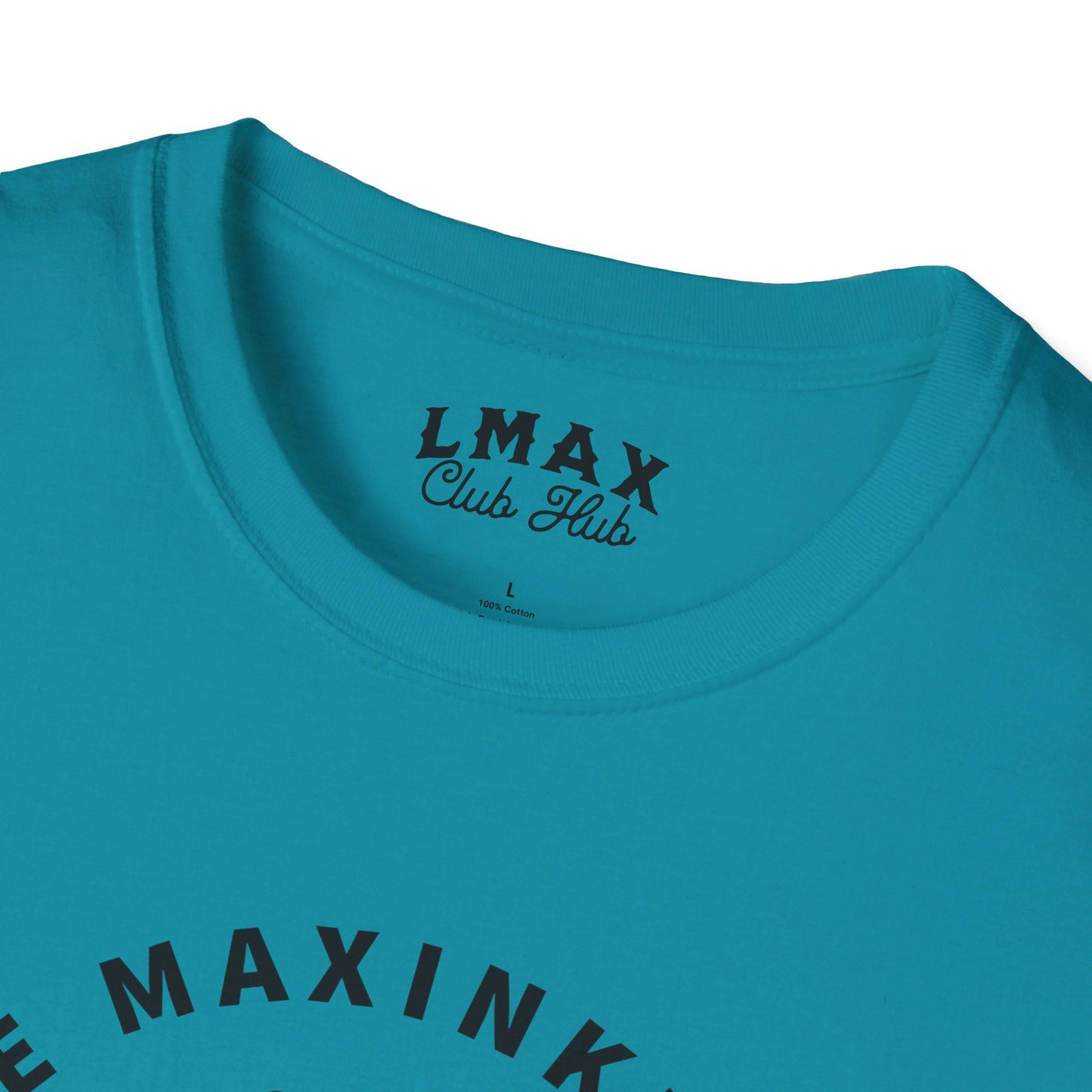 Lake Maxinkuckee Canoe & Kayak Club Black Print Unisex Unisex Softstyle T-Shirt