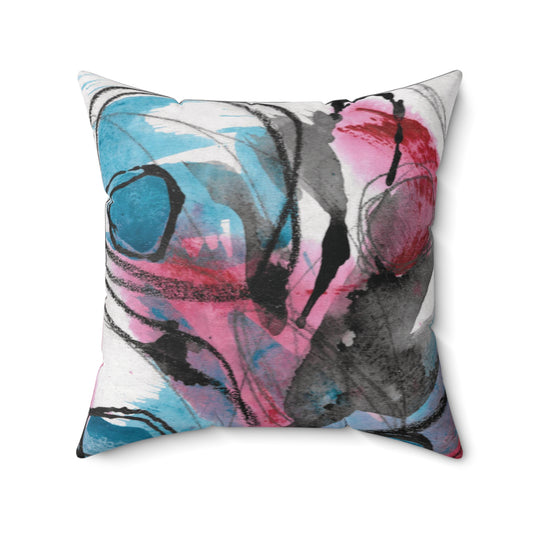 Mysteries of the Shoreline #6 Graphic Spun Polyester Square Pillow