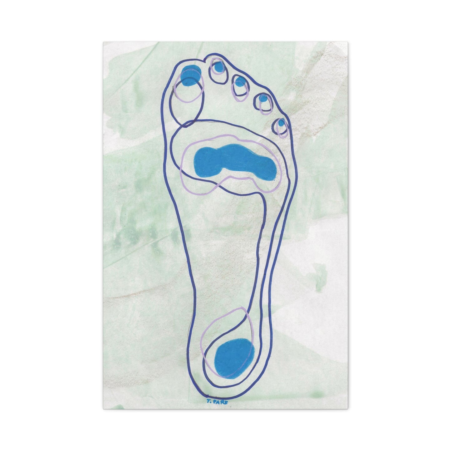 Foot Fetish #2, Matte Canvas, Stretched, 1.25"