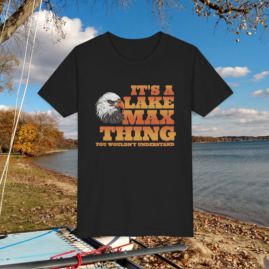 Lake Max Youth Tee - Fun Graphic Tee, Outdoor Apparel, Gift for Kids, Summer Fun, Family Reunion Shirt