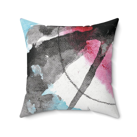 Mysteries of the Shoreline #2 Graphic Spun Polyester Square Pillow