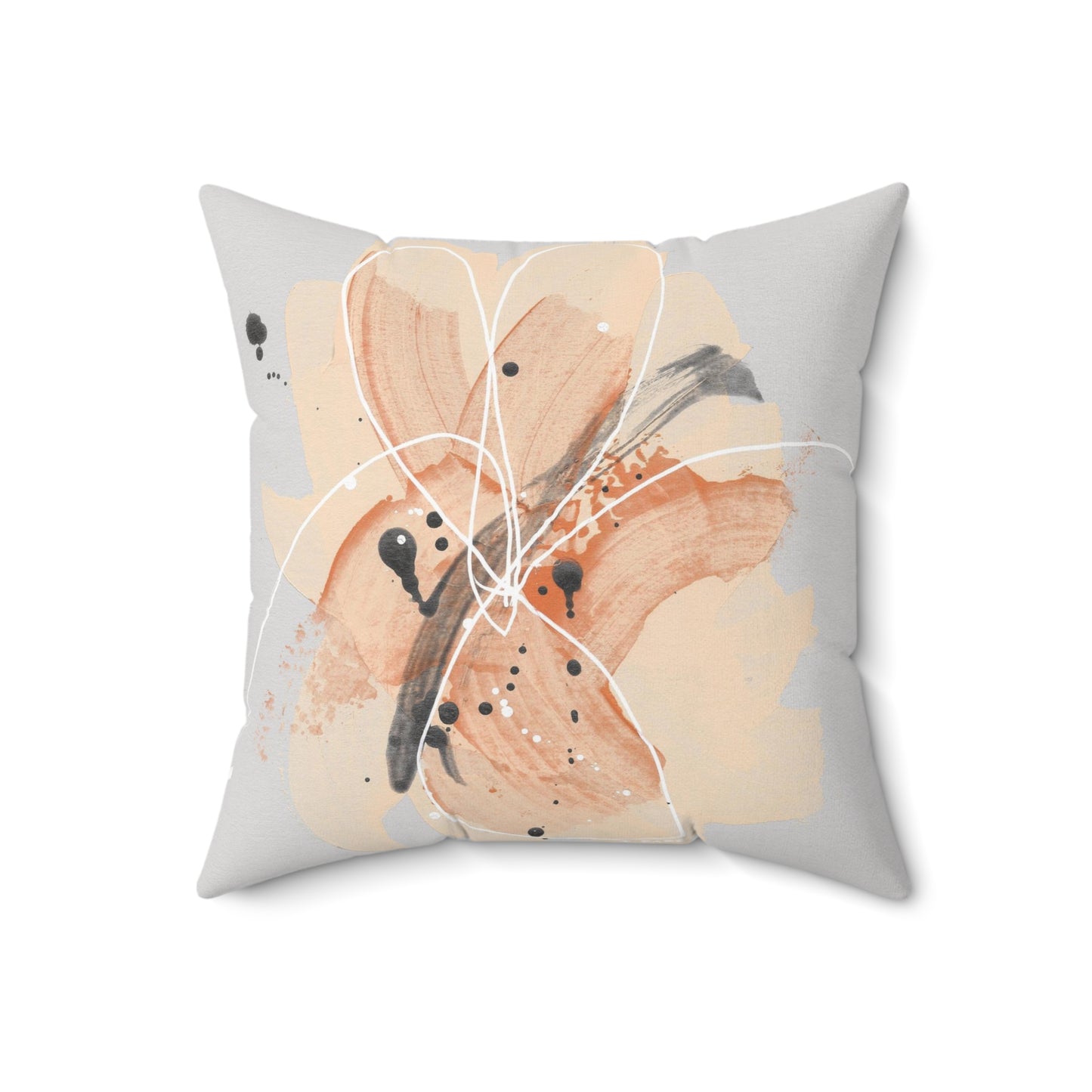 Shimmers #2 Graphic Spun Polyester Square Pillow