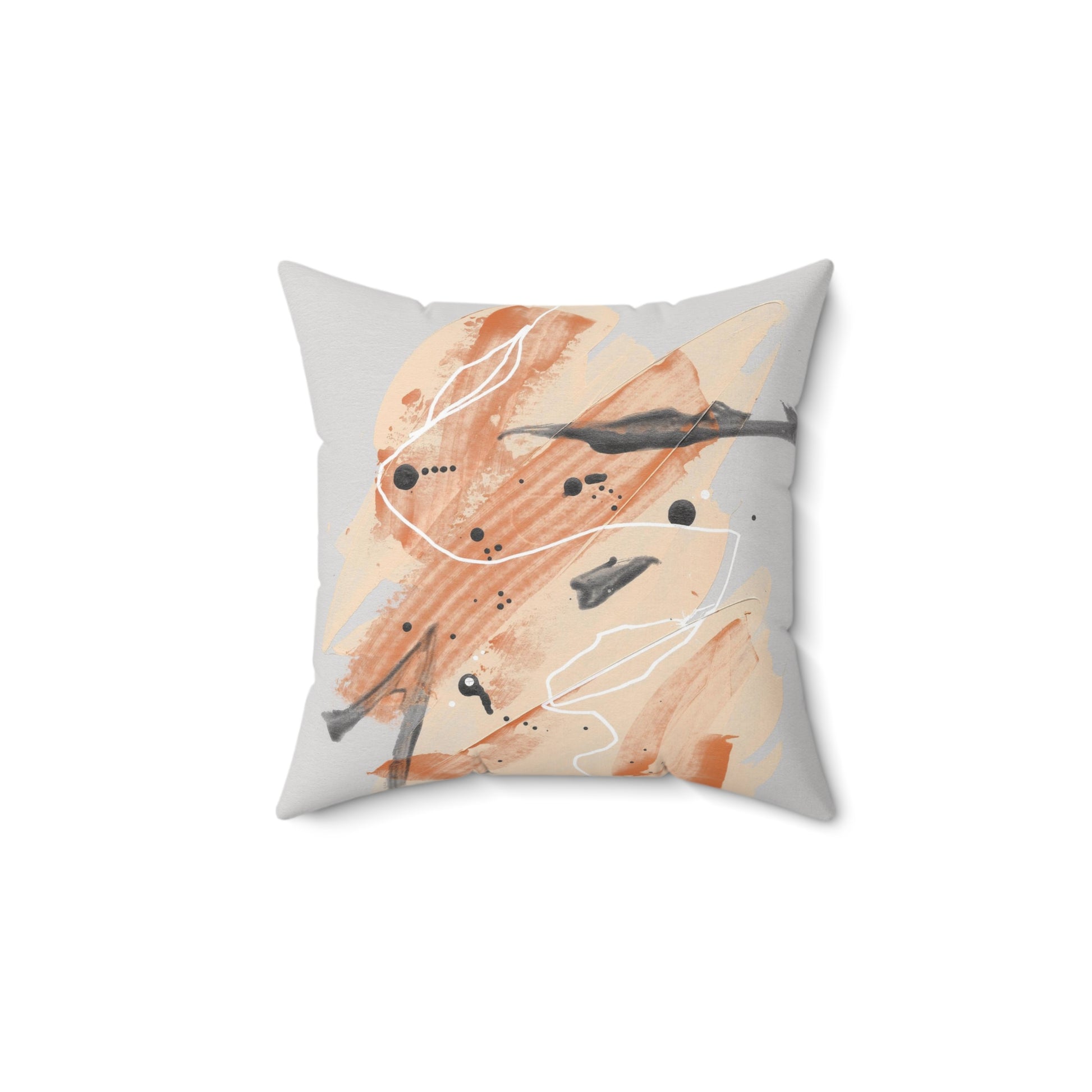 Shimmers #3 Graphic Spun Polyester Square Pillow