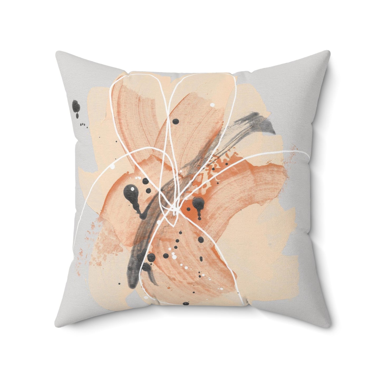 Shimmers #2 Graphic Spun Polyester Square Pillow