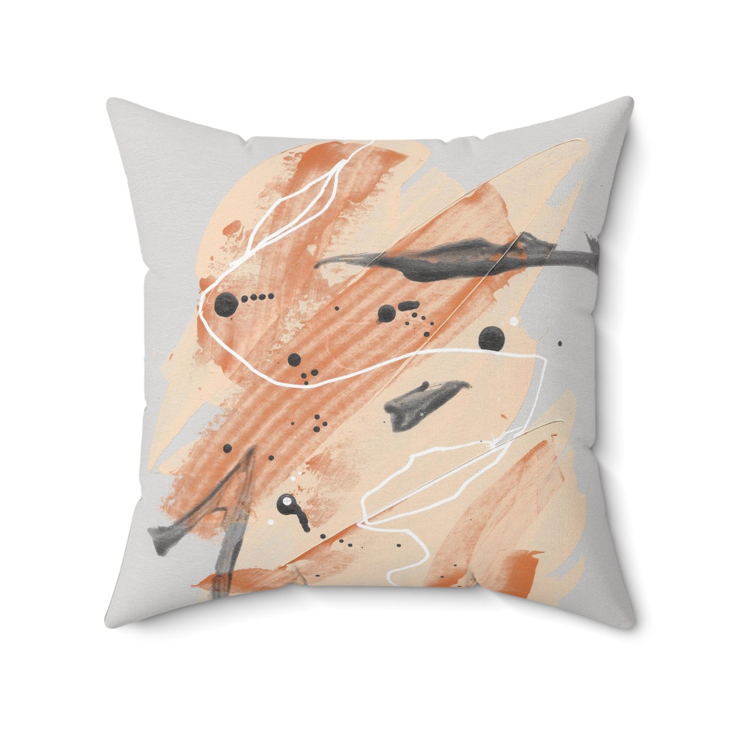 Shimmers #3 Graphic Spun Polyester Square Pillow