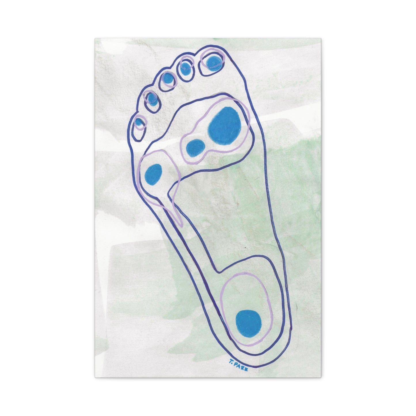 Foot Fetish #1, Matte Canvas, Stretched, 1.25"