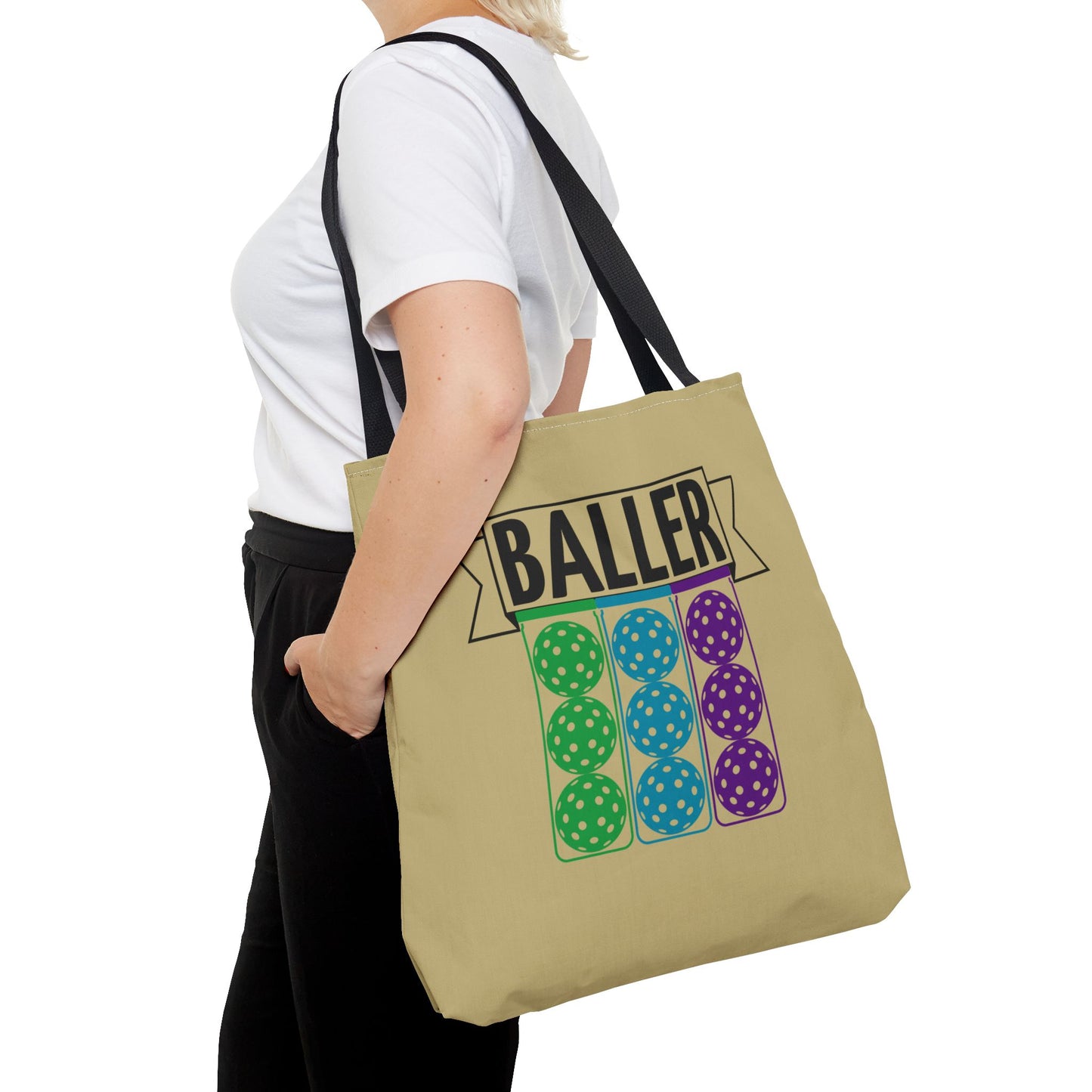 BALLER (BLUE) Graphic Tote Bag (AOP)