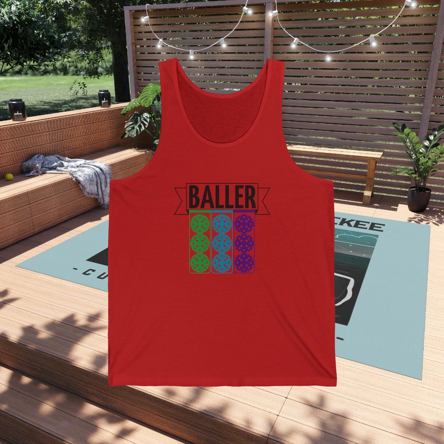 BALLER Unisex Jersey Tank Top