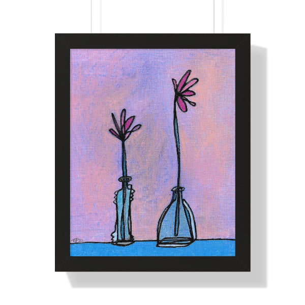 Flowers #1, Framed Vertical Poster
