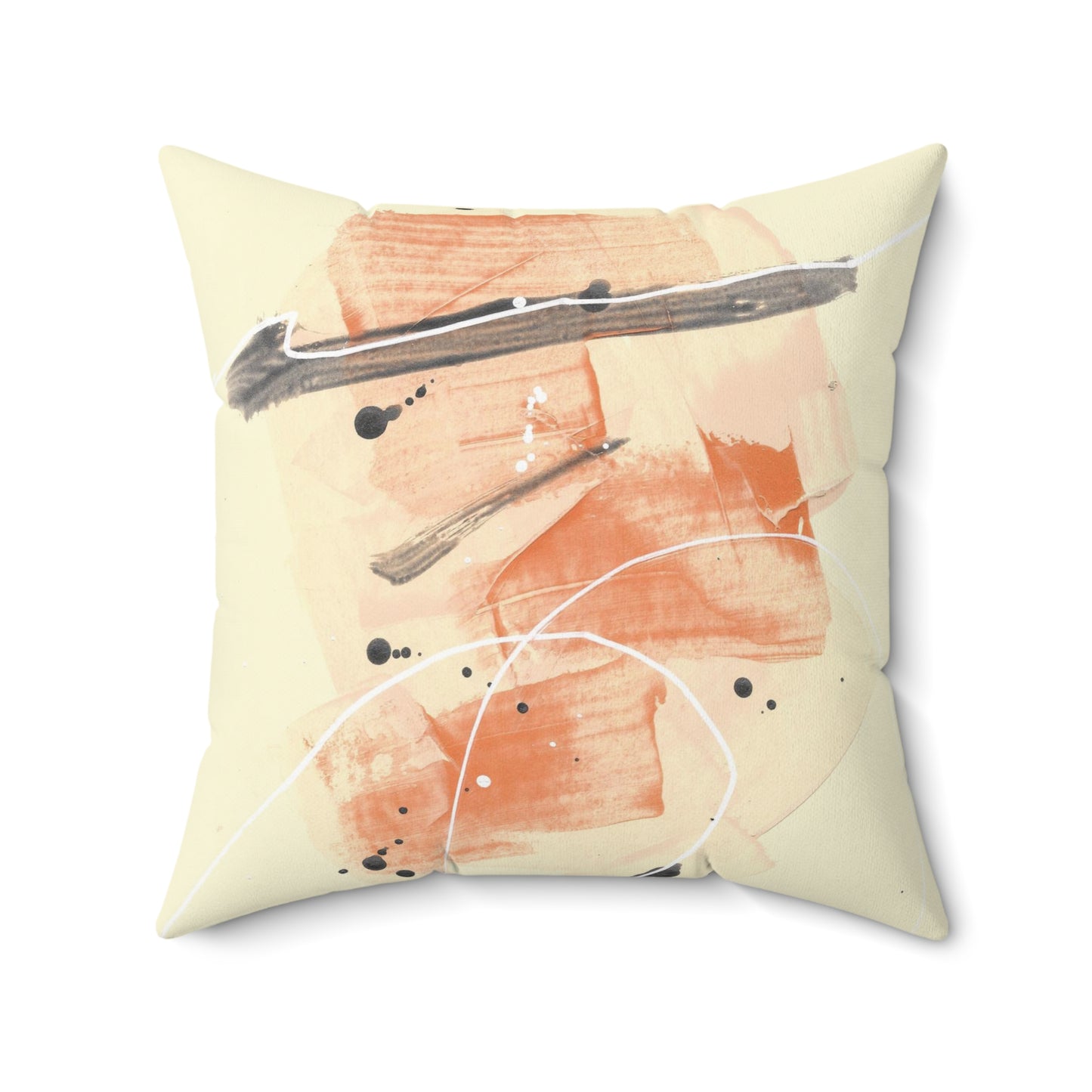 Shimmers #6 Graphic Spun Polyester Square Pillow