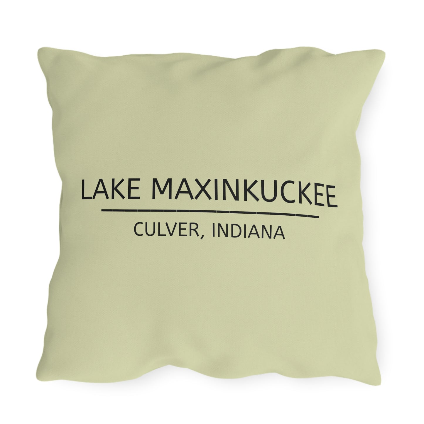 Beautiful Lake, Beautiful Life (PEBBLE) Outdoor Pillow