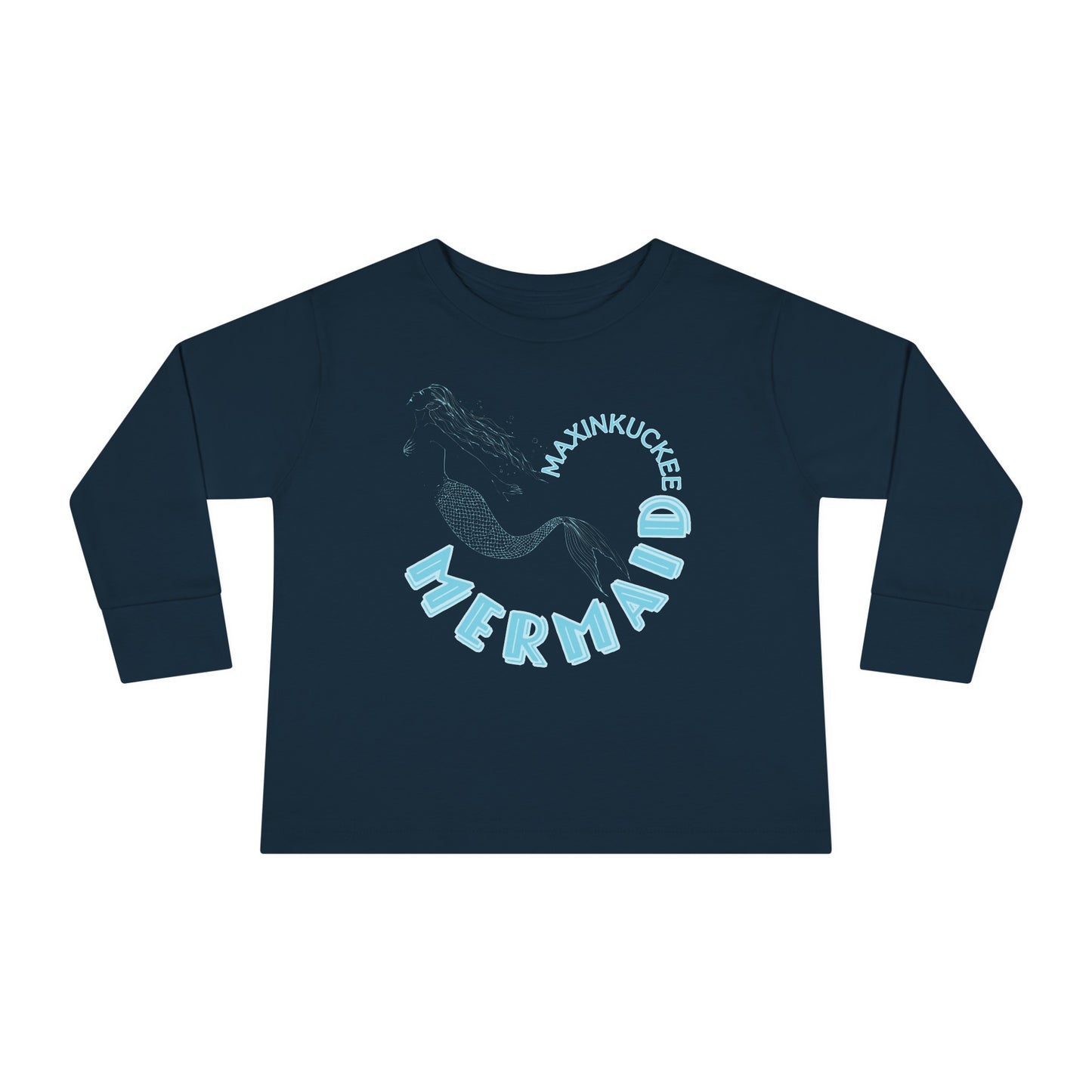 Maxinkuckee Mermaid Toddler Long Sleeve Tee