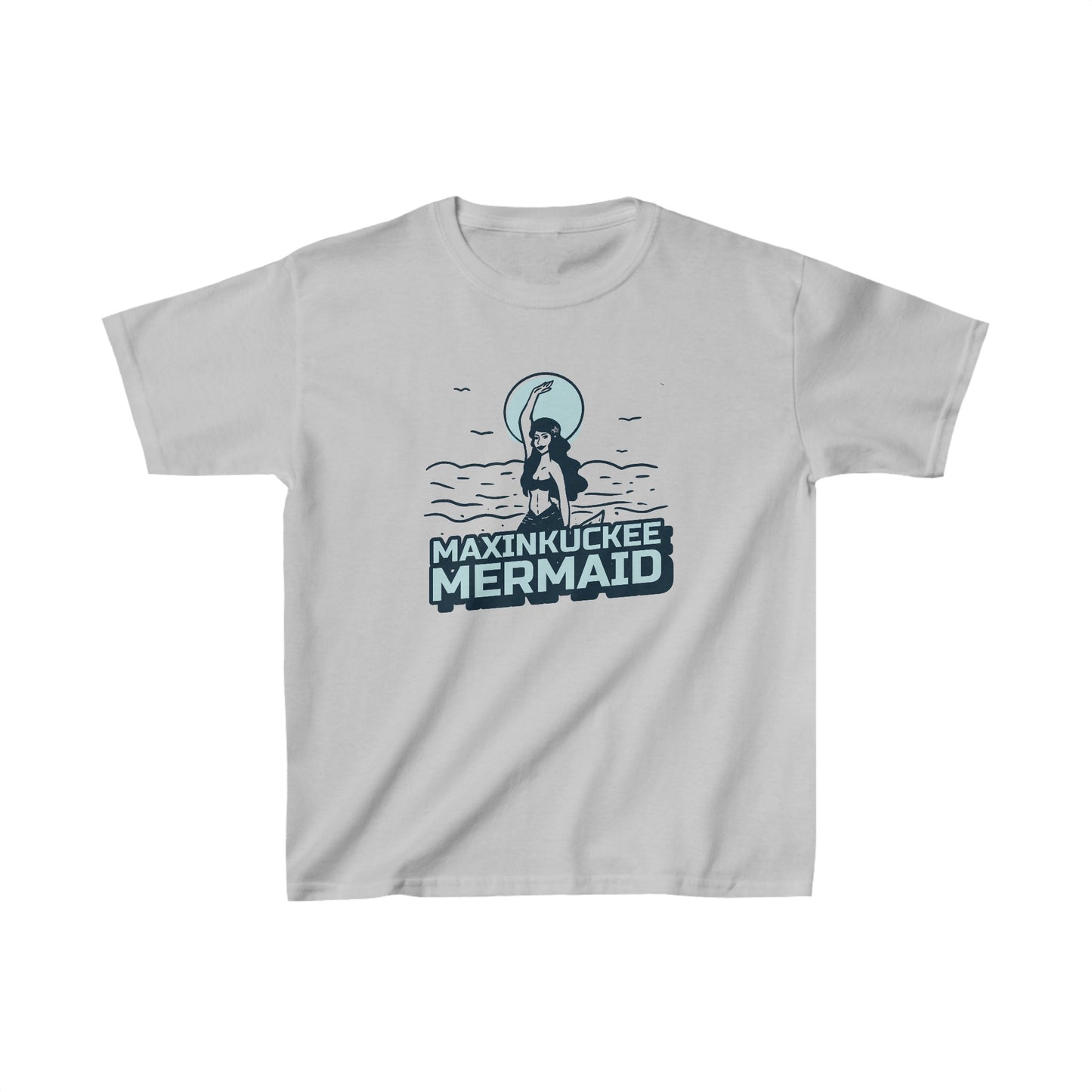 Maxinkuckee Mermaid 3 graphic Kids Heavy Cotton™ Tee