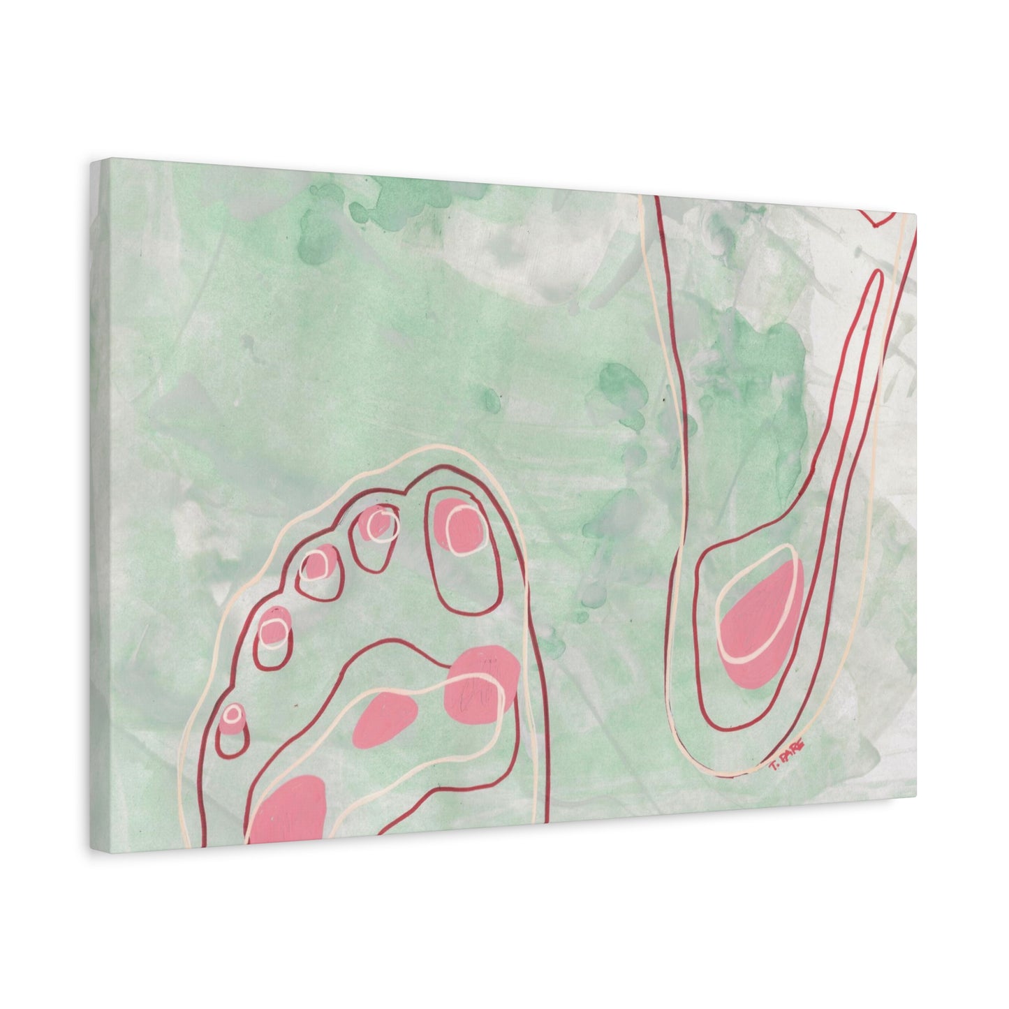 Foot Fetish #6, Matte Canvas, Stretched, 1.25"