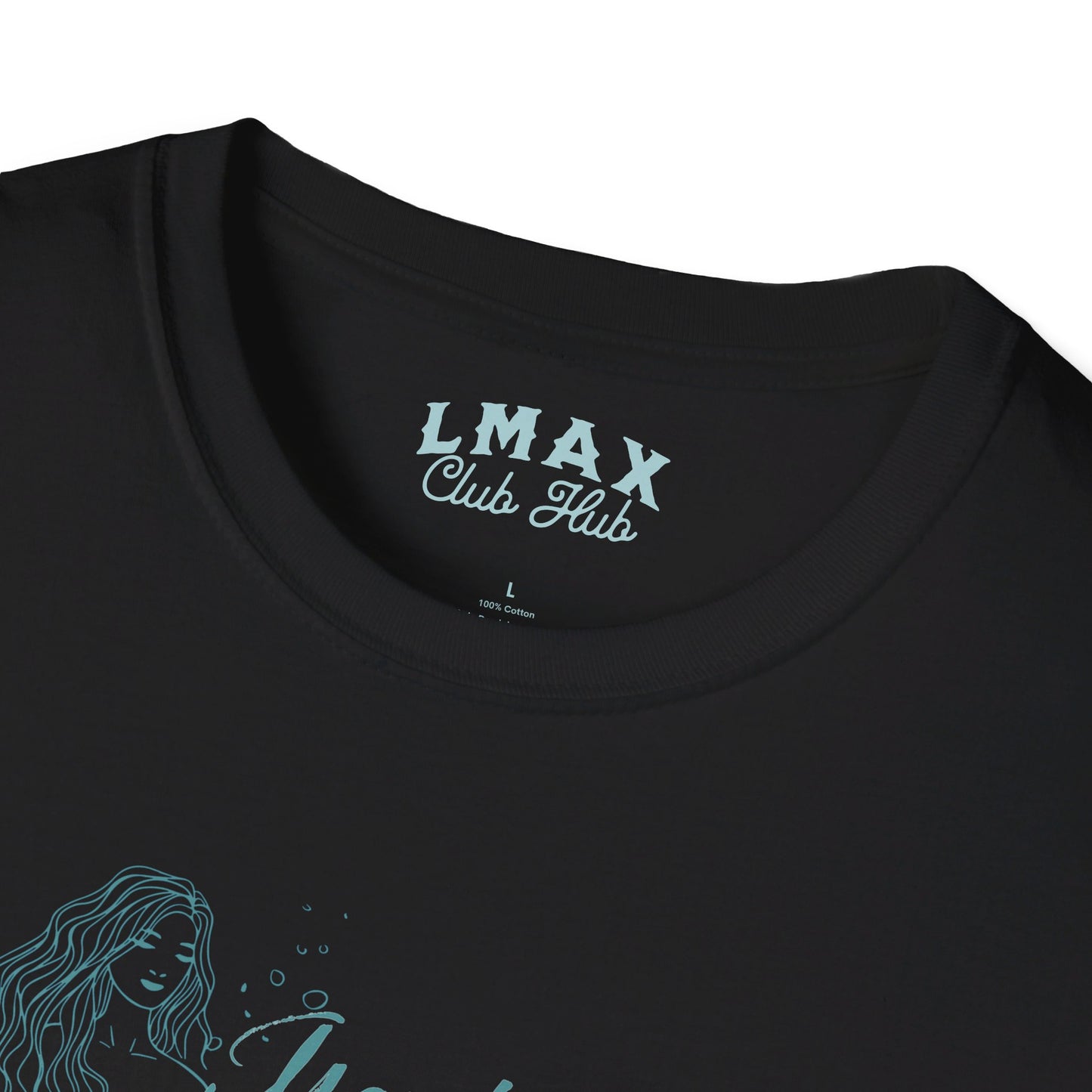 Maxinkuckee Mermaid 4 Graphic Unisex Softstyle T-Shirt