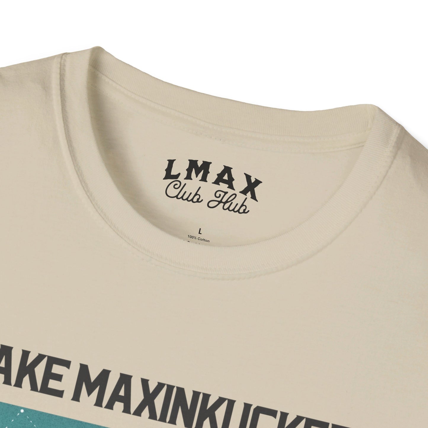 Lake Life Lake Maxinkuckee Culver Indiana Soaking Girl Graphic Unisex Softstyle T-shirt