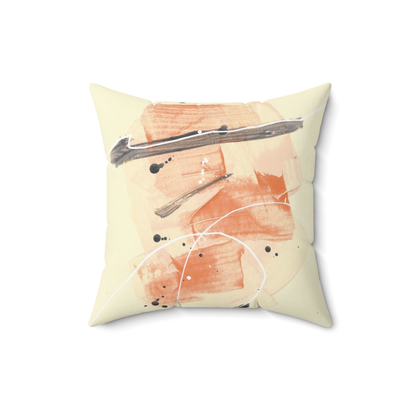 Shimmers #6 Graphic Spun Polyester Square Pillow