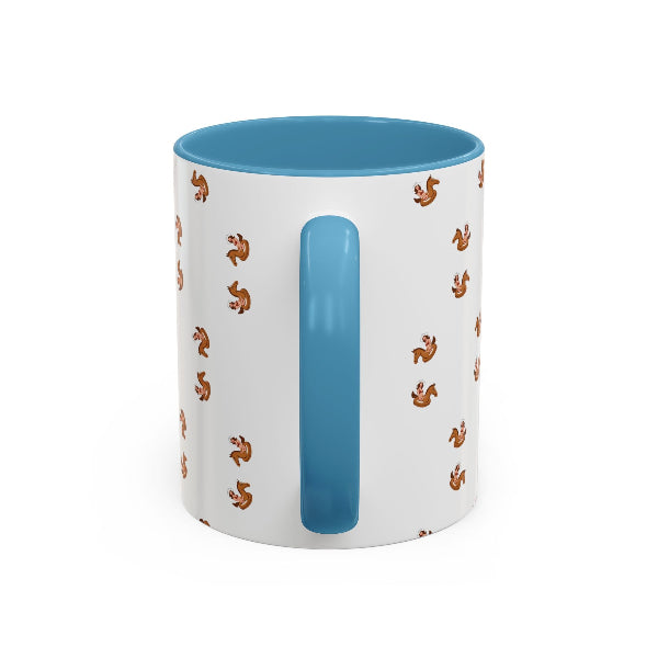 Cowgirl on the water mug with cowgirl on horse float ring