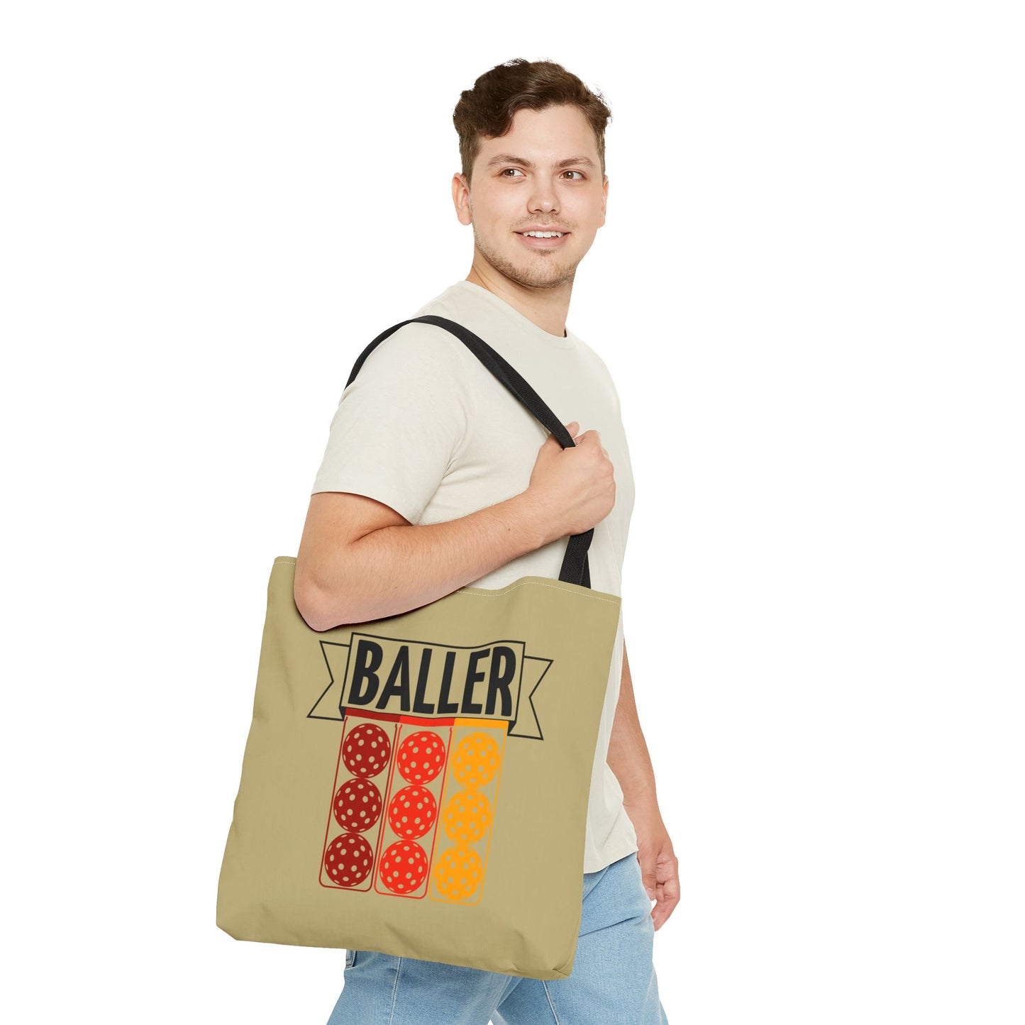 Pickleball Tote Bag - Practical and Stylish Carry-All for Beach and Town