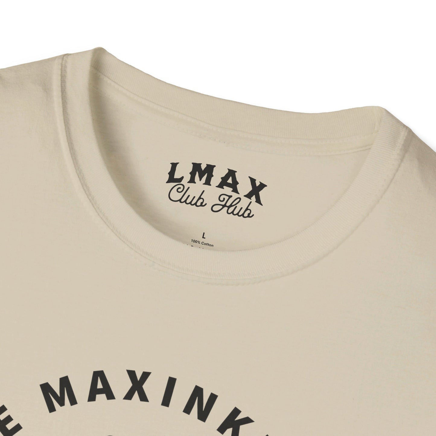 Lake Maxinkuckee Canoe & Kayak Club Black Print Unisex Unisex Softstyle T-Shirt