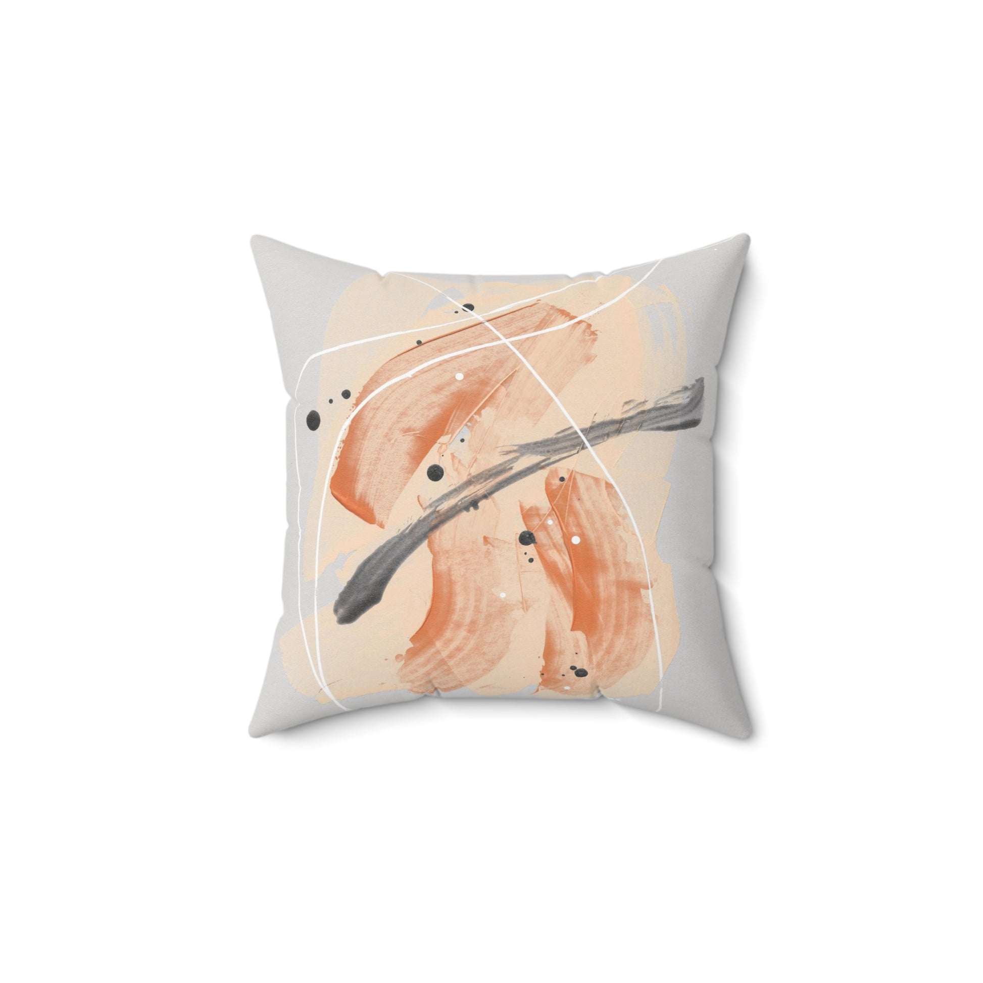 Shimmers #4 Graphic Spun Polyester Square Pillow