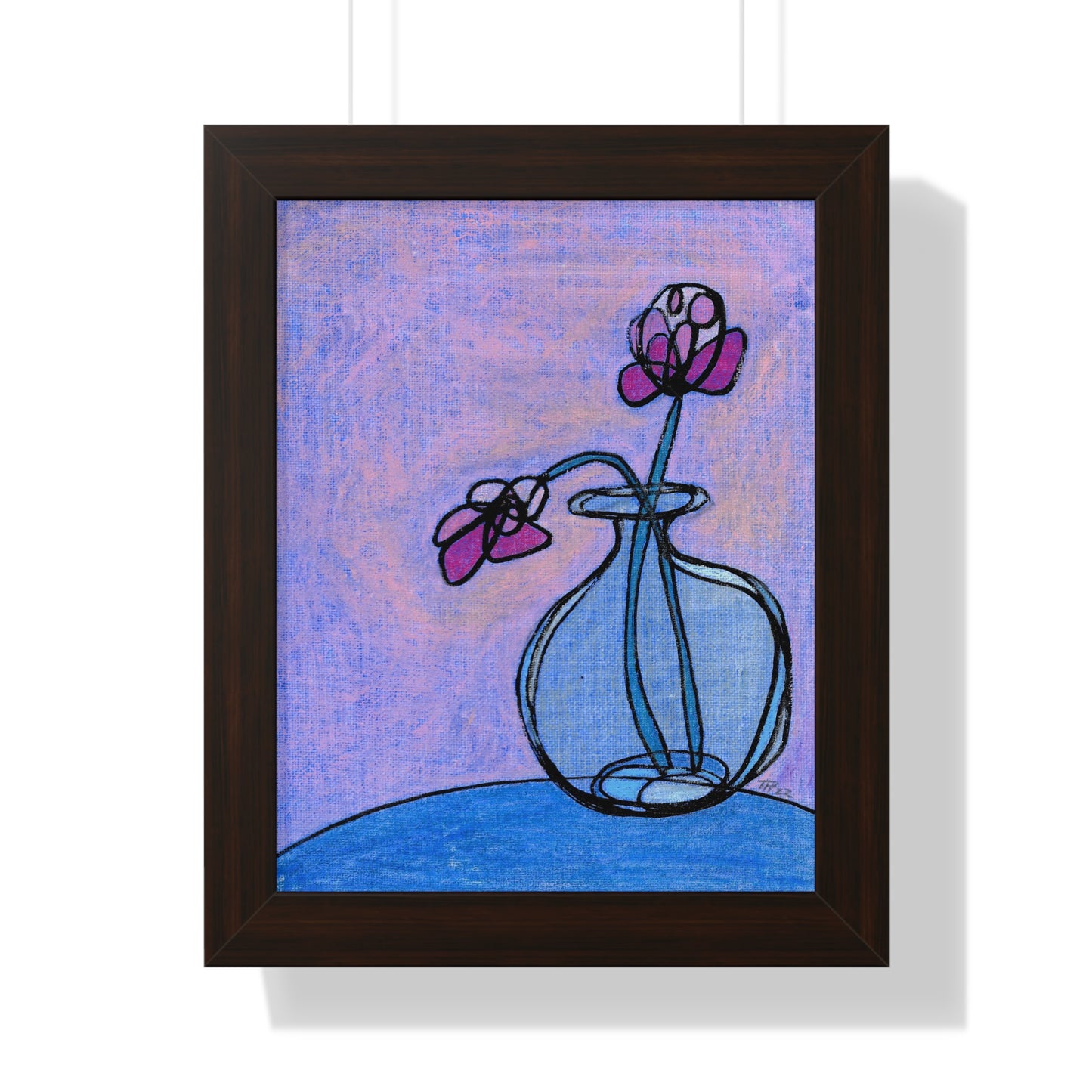 Flowers #2 Framed Vertical Poster