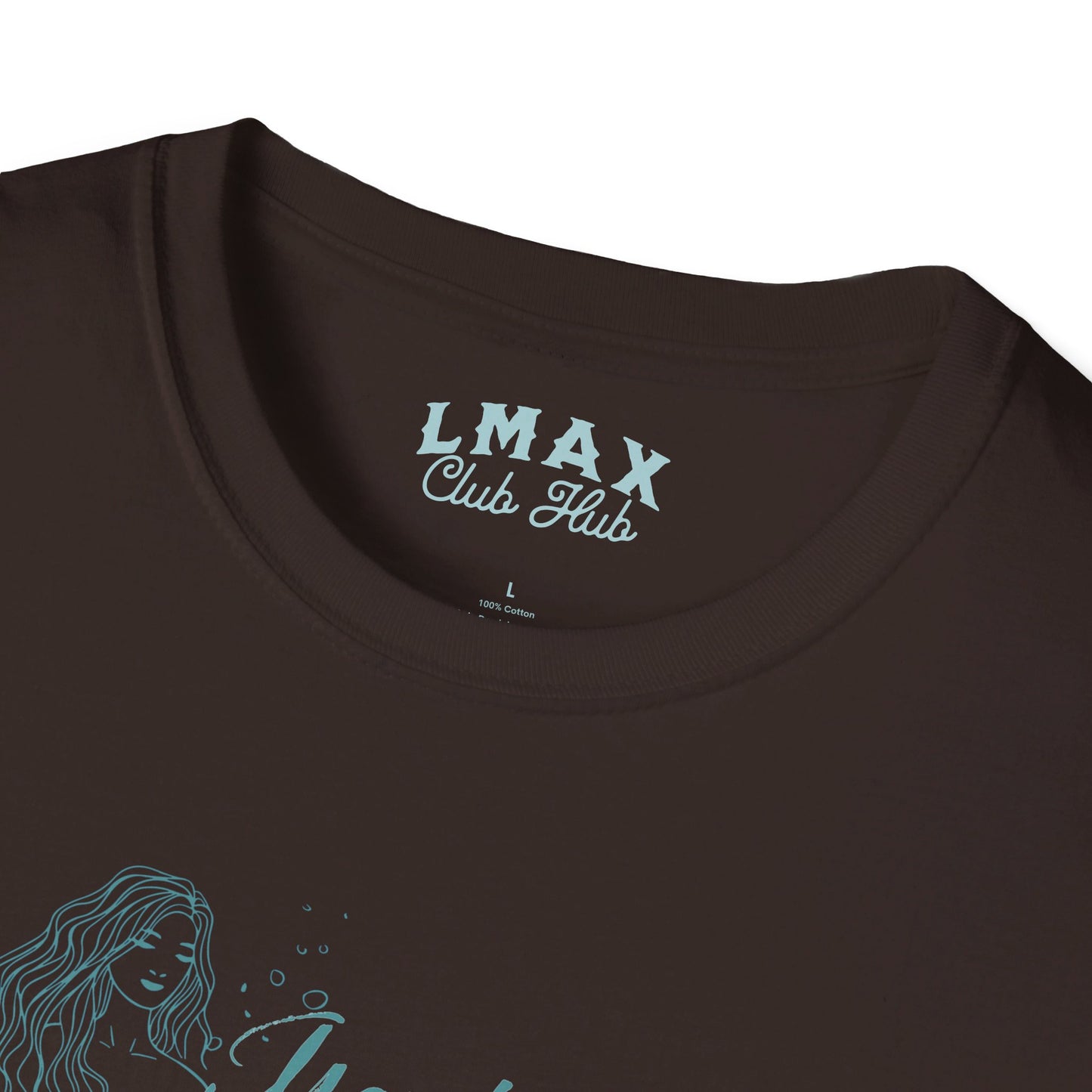 Maxinkuckee Mermaid 4 Graphic Unisex Softstyle T-Shirt