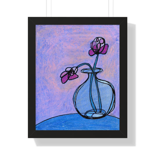 Flowers #2 Framed Vertical Poster