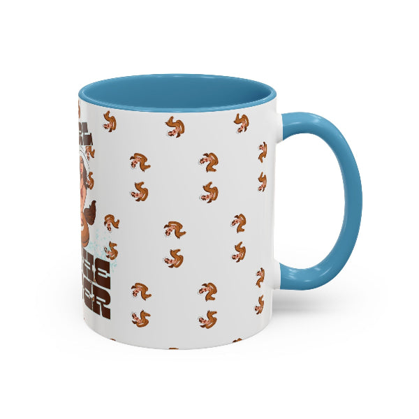 Cowgirl on the water mug with cowgirl on horse float ring