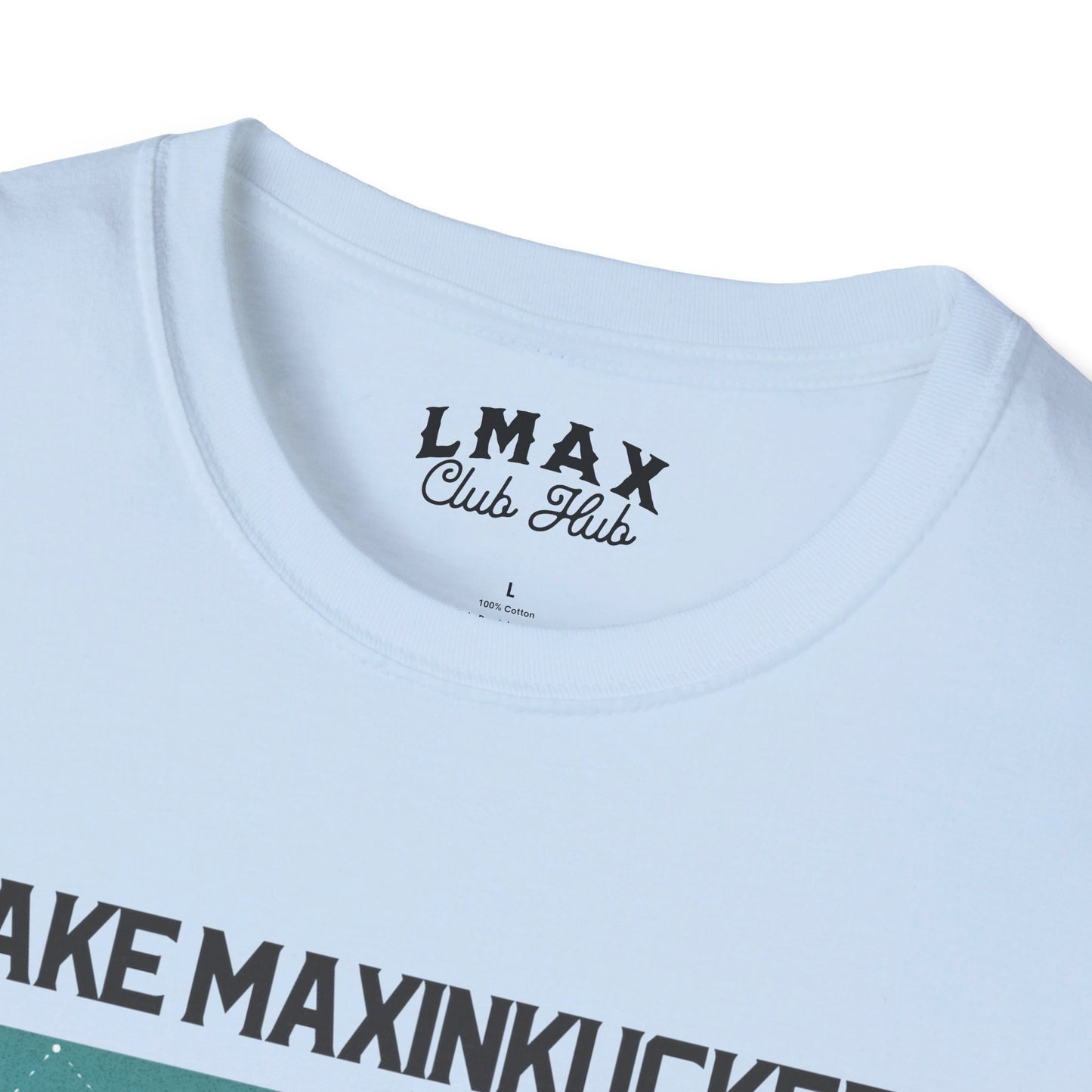 Lake Life Lake Maxinkuckee Culver Indiana Soaking Girl Graphic Unisex Softstyle T-shirt