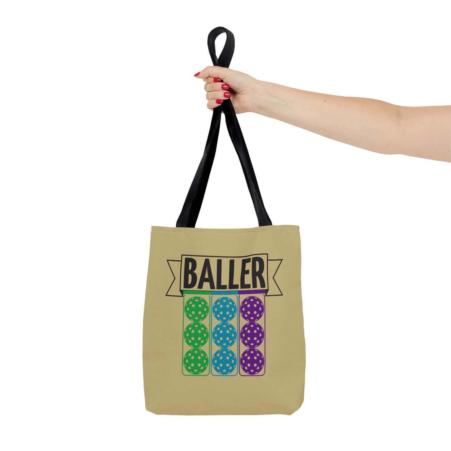 BALLER (BLUE) Graphic Tote Bag (AOP)