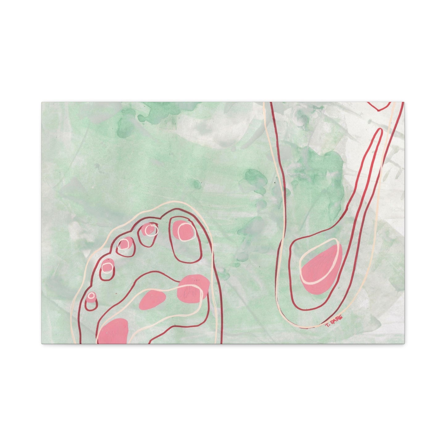 Foot Fetish #6, Matte Canvas, Stretched, 1.25"