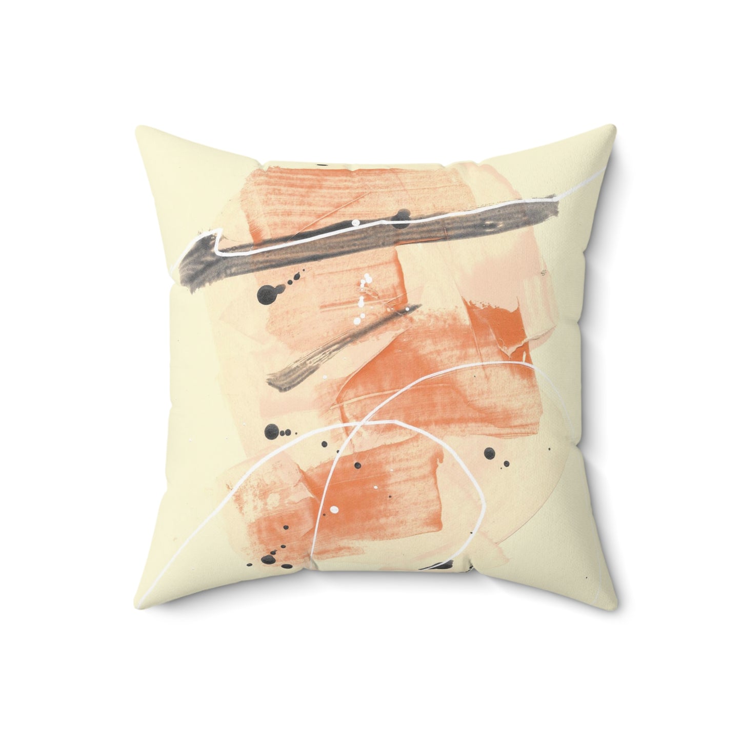 Shimmers #6 Graphic Spun Polyester Square Pillow