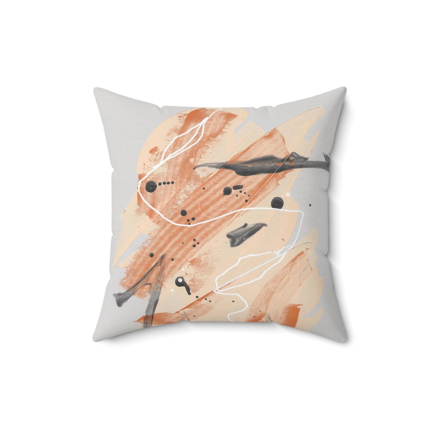 Shimmers #3 Graphic Spun Polyester Square Pillow