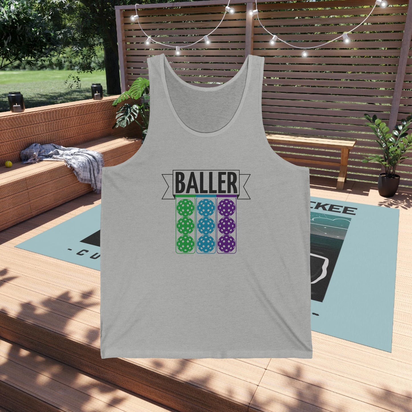 BALLER Unisex Jersey Tank Top