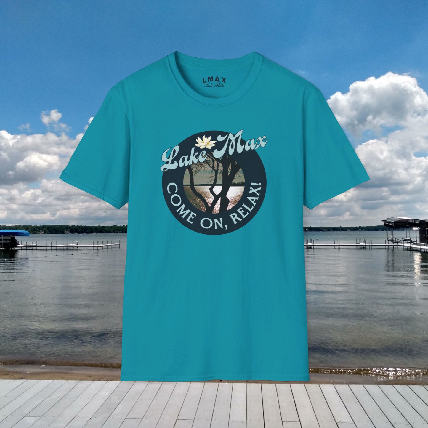 Lake Max Come on, Relax! Graphic Unisex Softstyle T-shirt