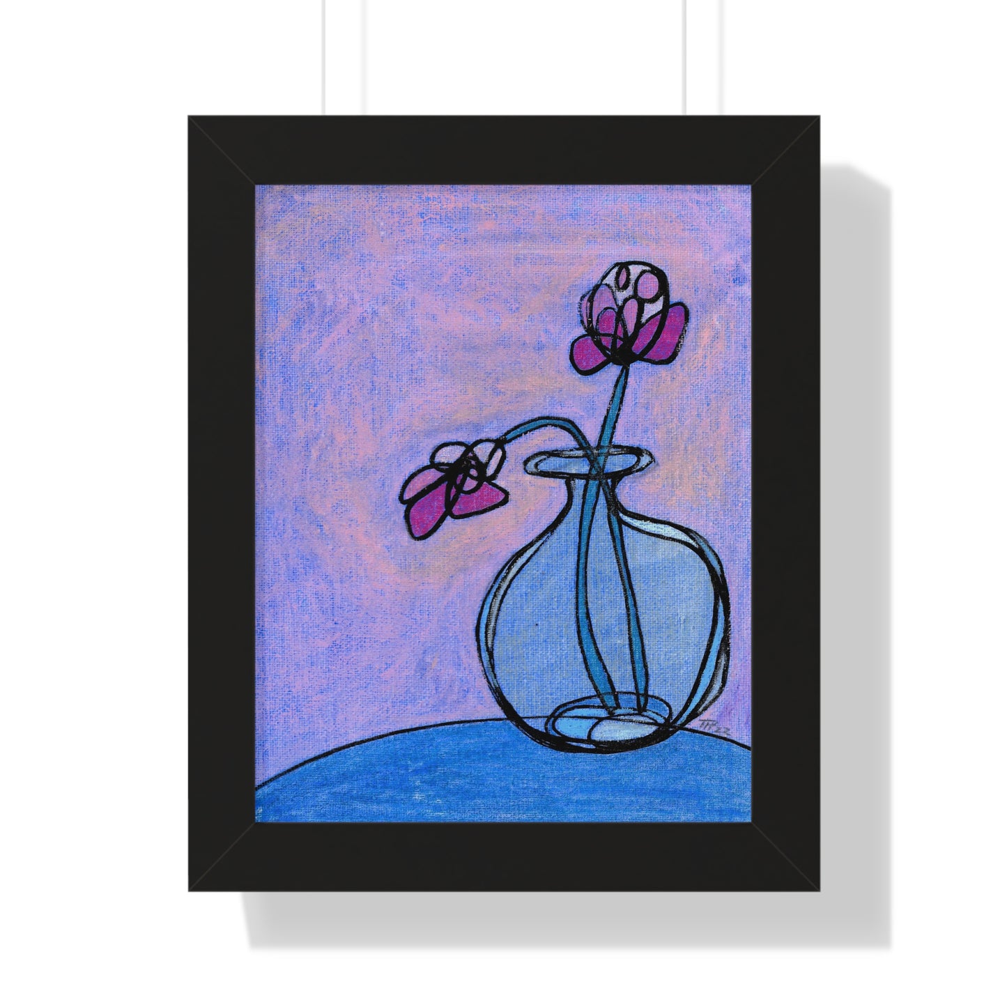 Flowers #2 Framed Vertical Poster