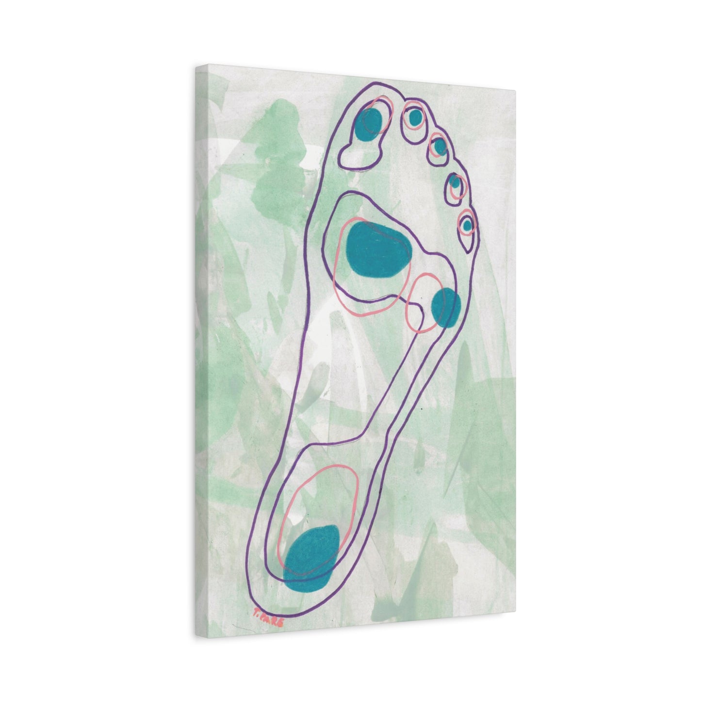 Foot Fetish #4, Matte Canvas, Stretched, 1.25"