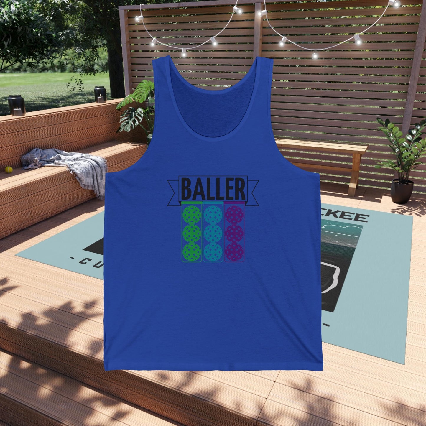 BALLER Unisex Jersey Tank Top